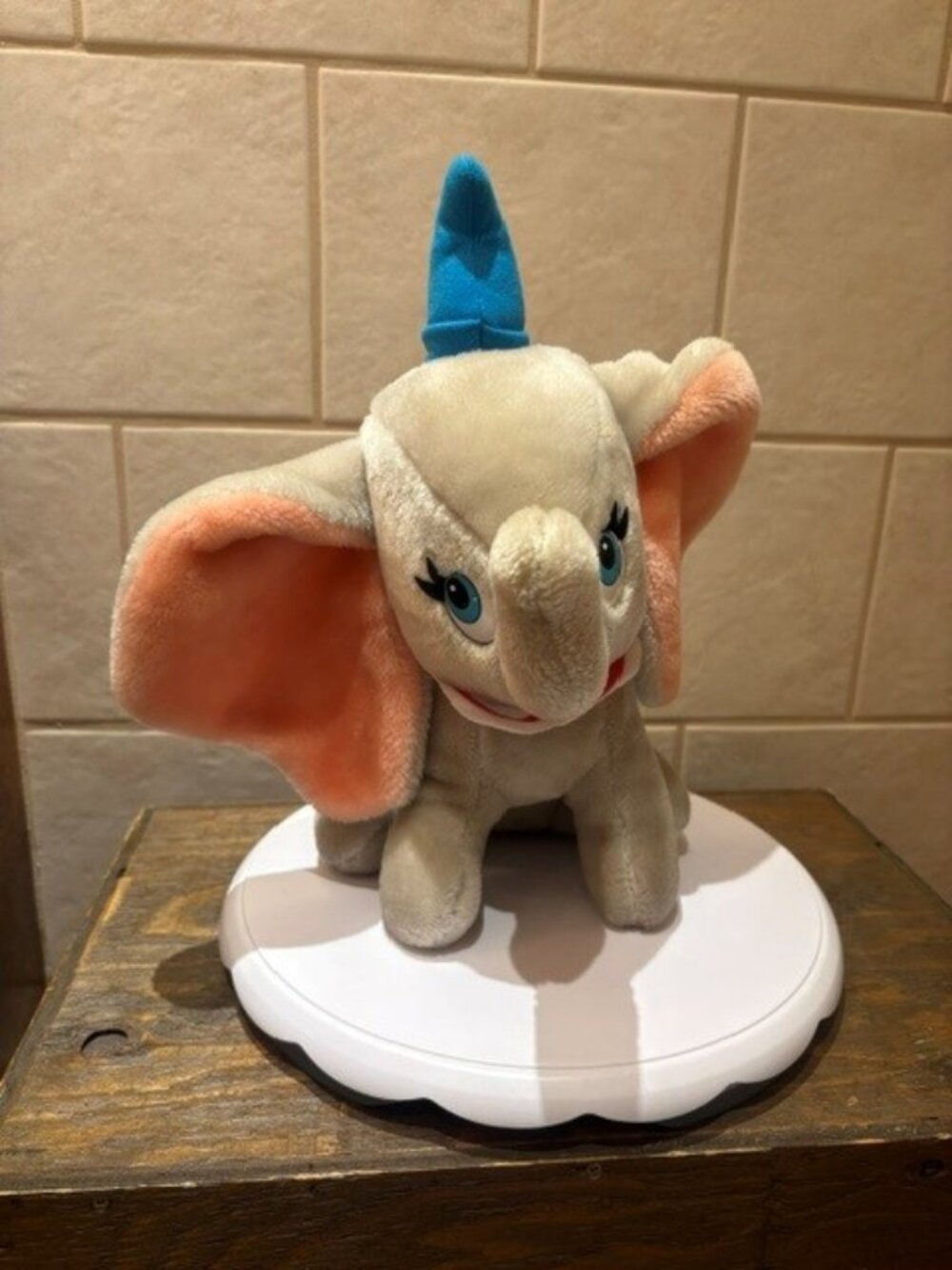 Vintage 1980s Disneyland / Walt Disney World 13” Dumbo Stuffed Plush
